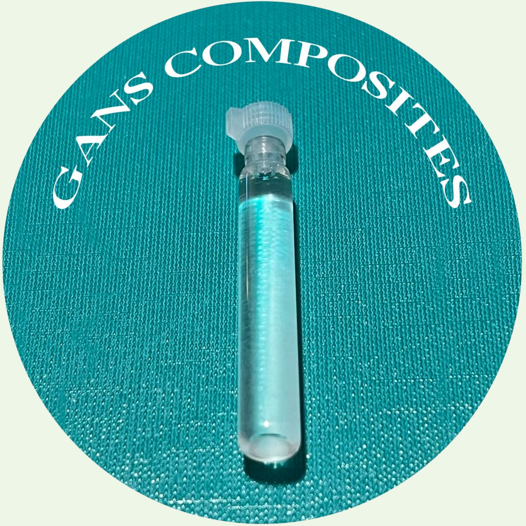 A selection of composite GANS vials