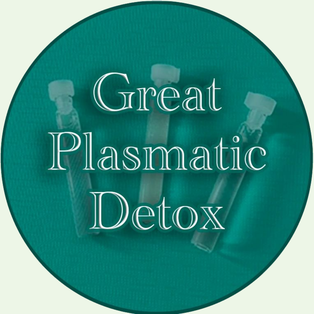 GANS detox protocol vials and bottles